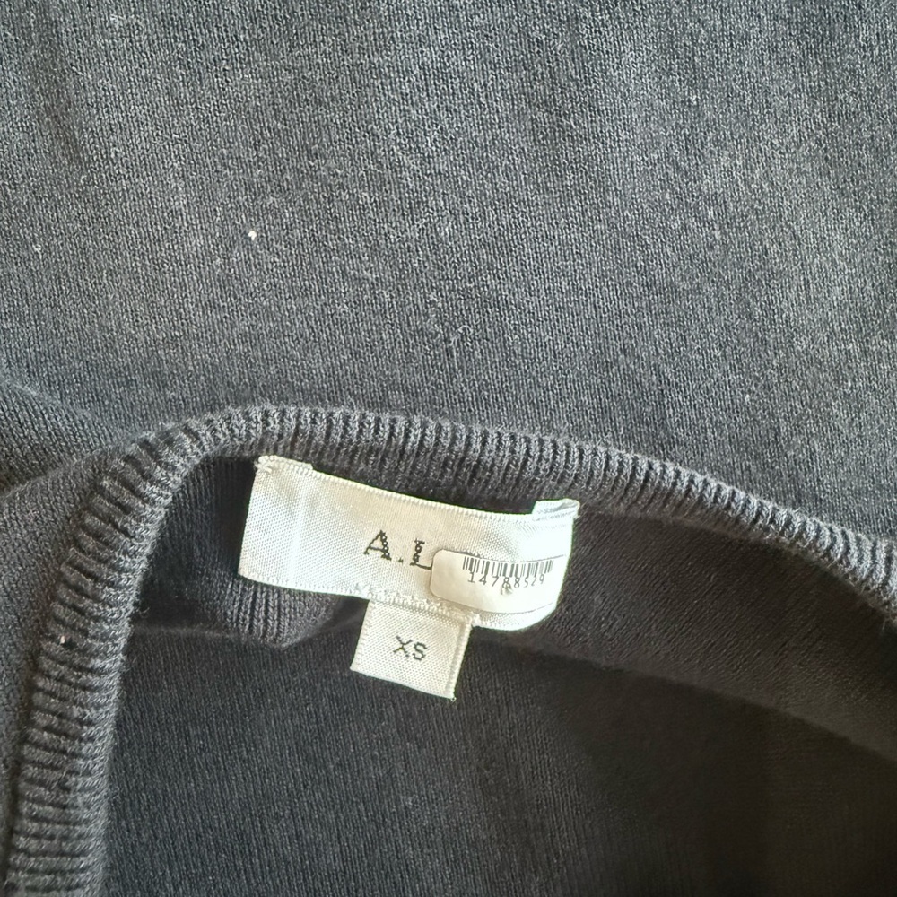 A.L.C Conley Dress in Black - Picture 7 of 8